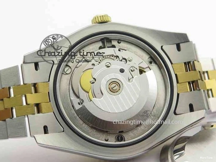 MiroTime 0324 DateJust II 41mm SS YG BP Maker Best Edition Black Roman Dial On Jubilee Bracelet A DailyWear 3665